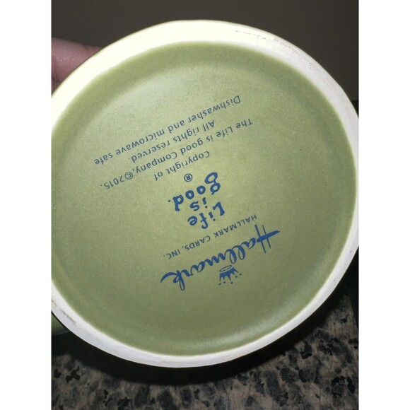 Grandpa A Reel Keeper Fishing coffee Mug tea Life is Good Hallmark Fish Gift - Picture 6 of 8